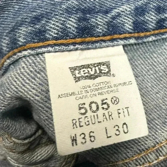 Vintage Levi's 505 red tab. Regular fit. - Picture 13 of 13